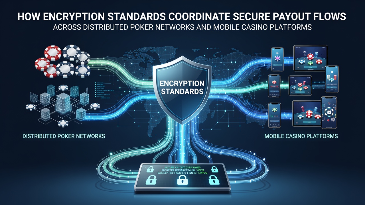 Encryption protocols securing payout transactions across poker networks and mobile casino platforms