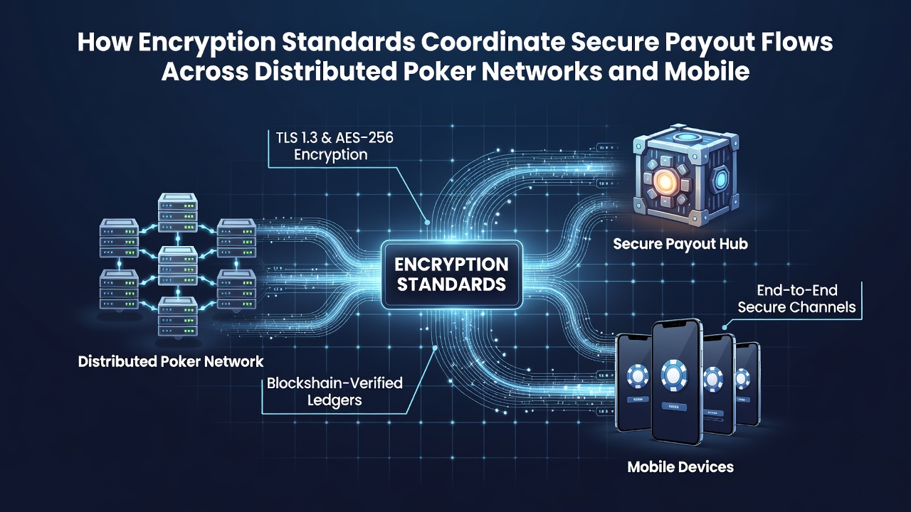 Mobile device interface displaying encrypted transaction confirmation during casino payout